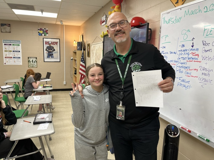 DHS Energy Bus Thursday