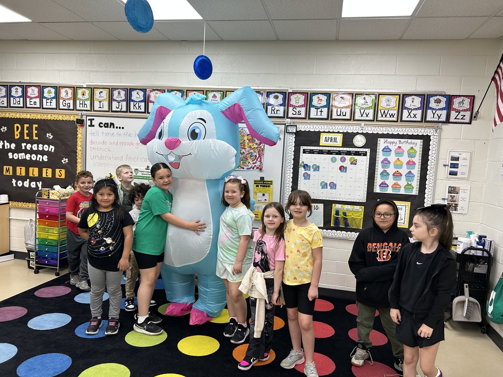 Classroom with bunny