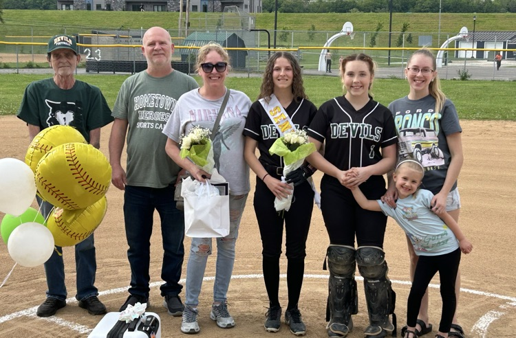 DHS Senior Night-softball