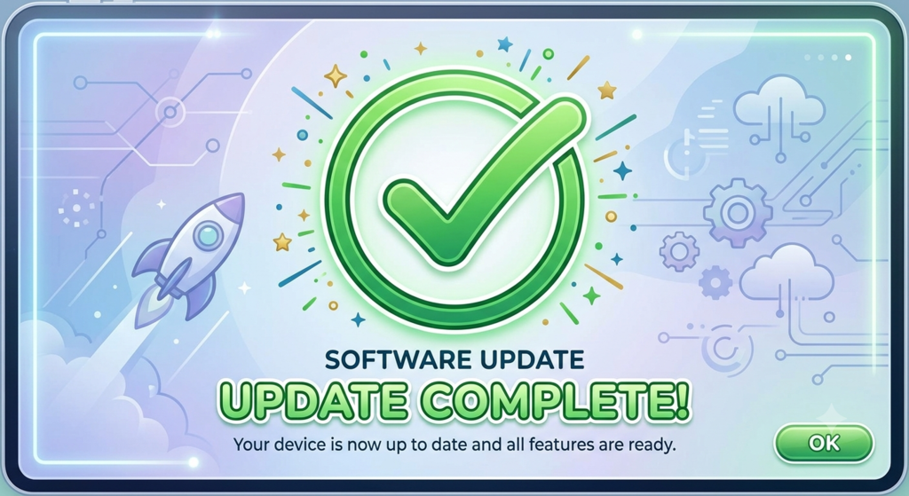 Payment system update completed