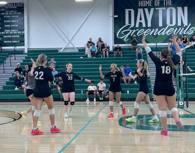 DHS varsity volleyball
