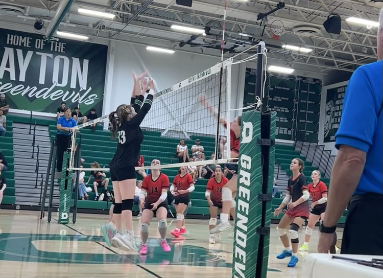 DHS varsity volleyball