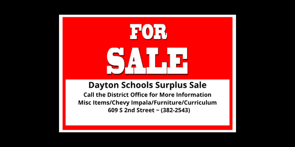 For Sale Sign Surplus