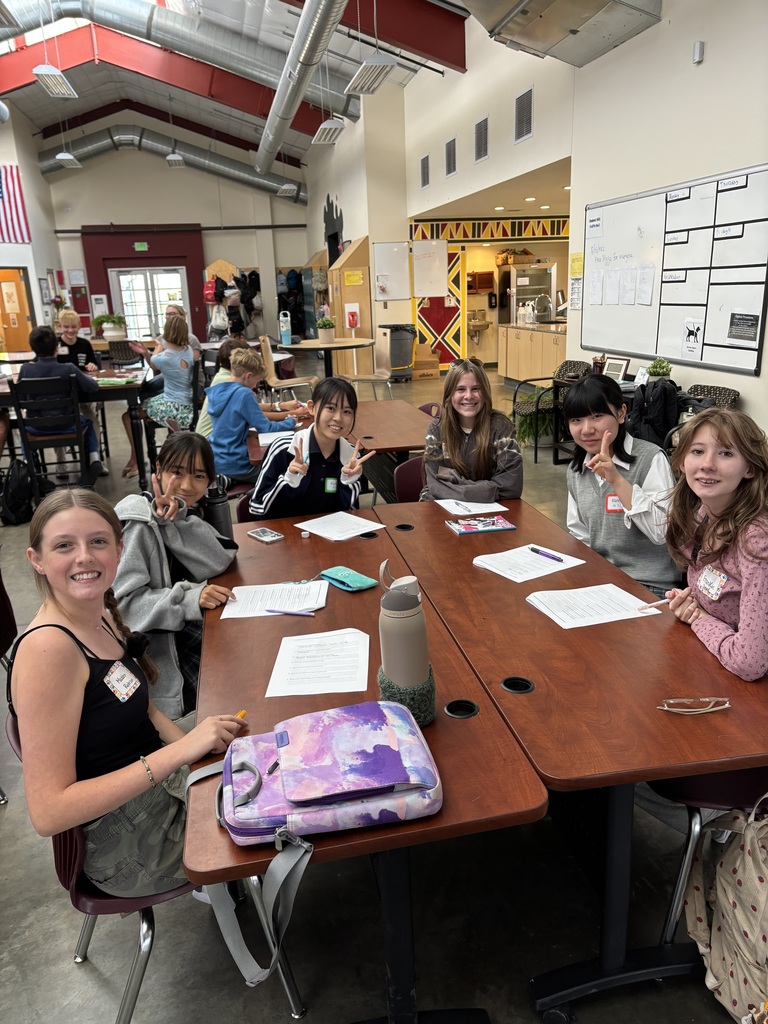 Students working together
