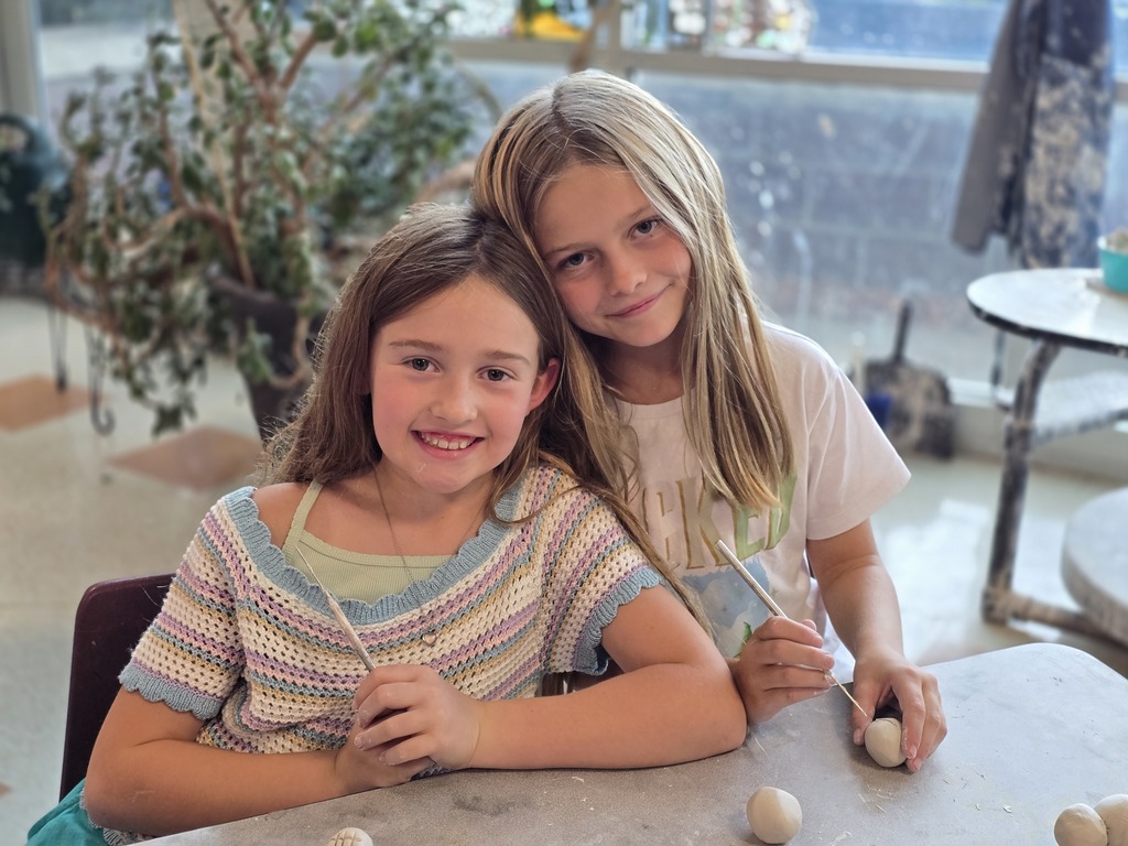 Students in Ceramics Class