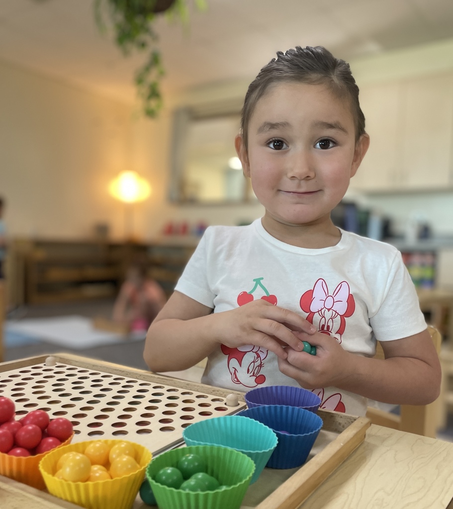 Student in classroom