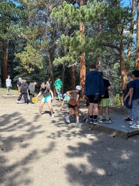 Students at camp