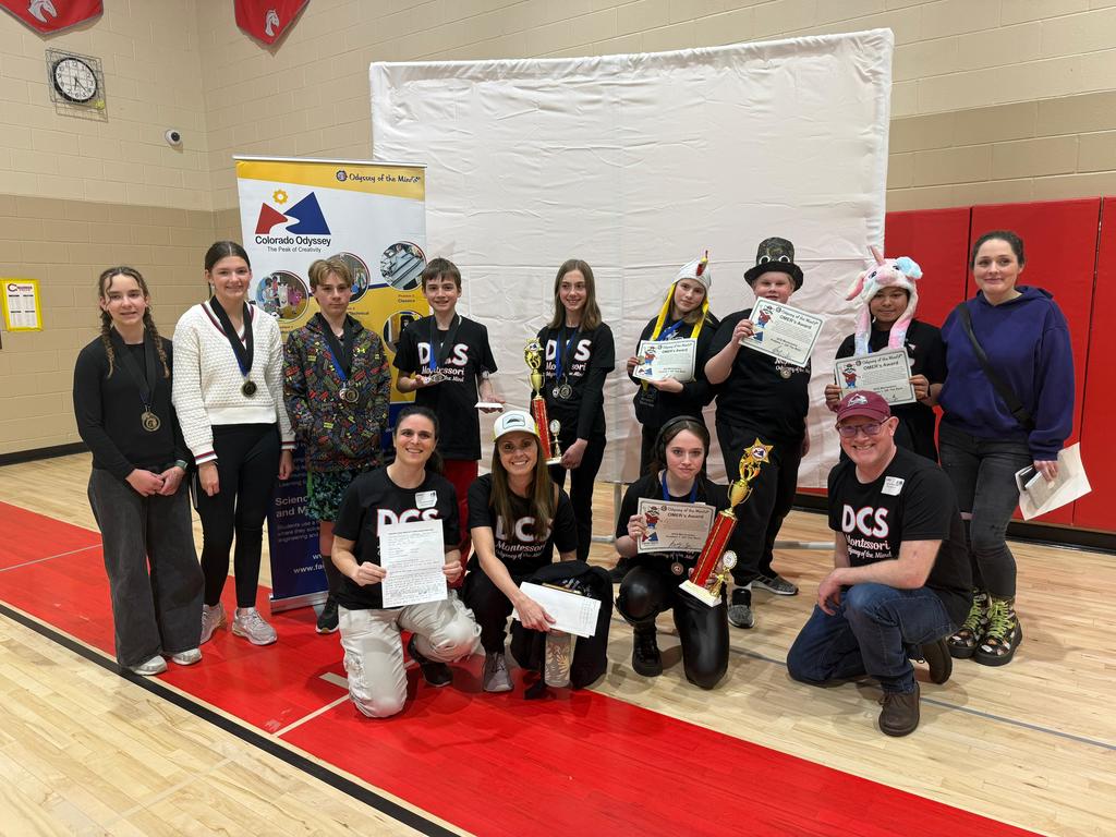 Members of our Odyssey of the Mind teams