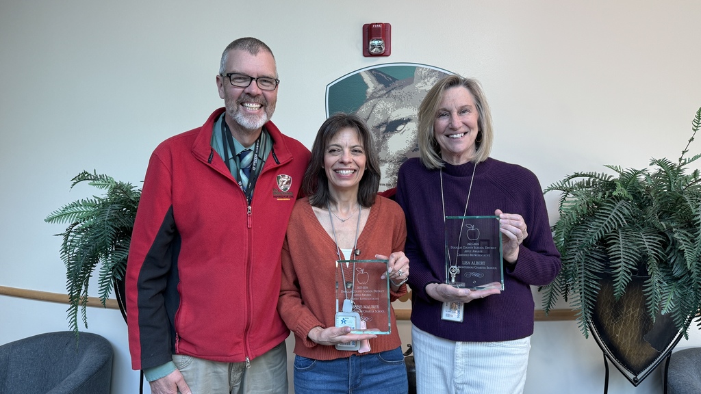 Congratulations to this year's DCS Montessori Apple Awards Representatives!