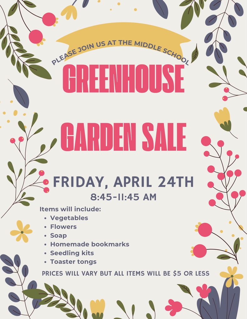 Spring Plant and Seed Market Flyer