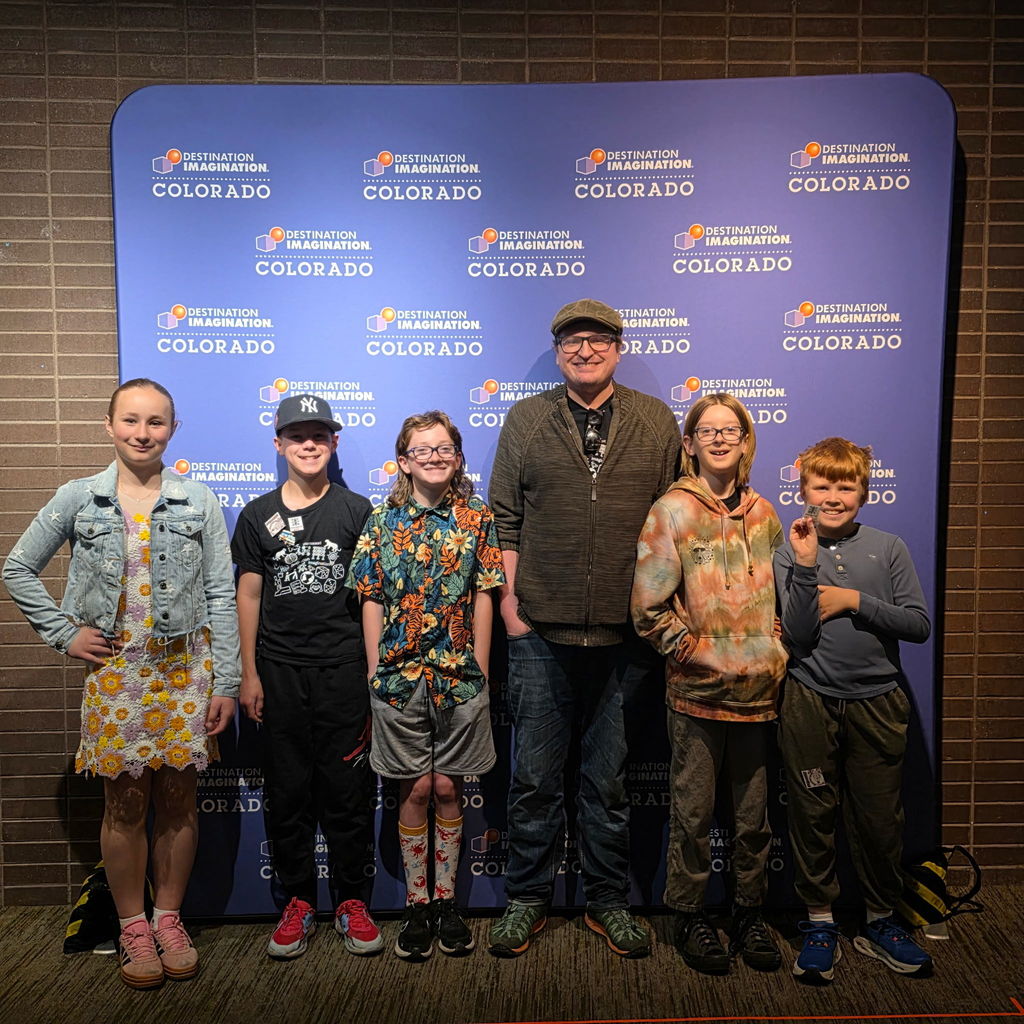 Students with Mr. Sean