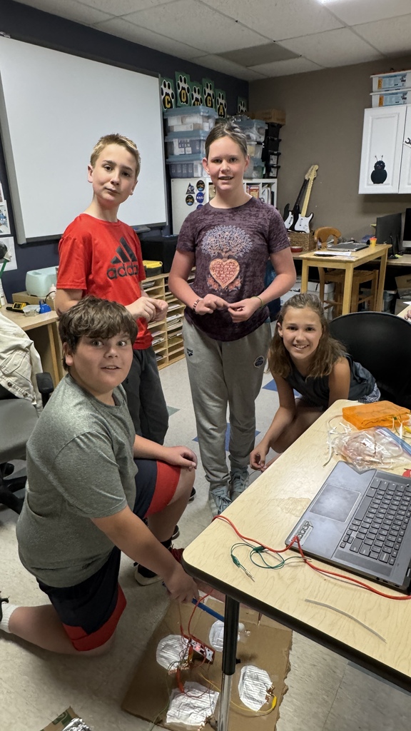 students working