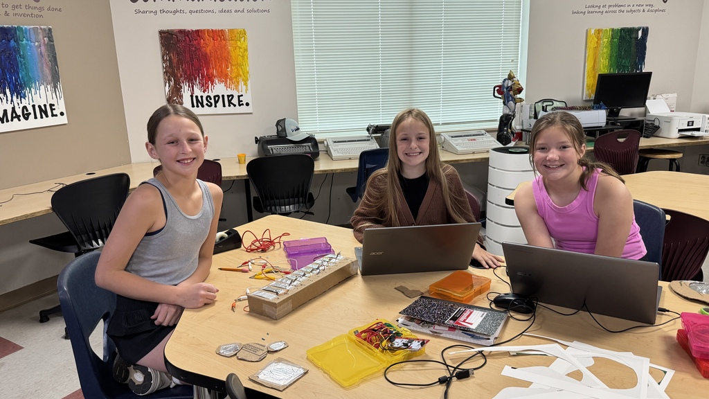 students working