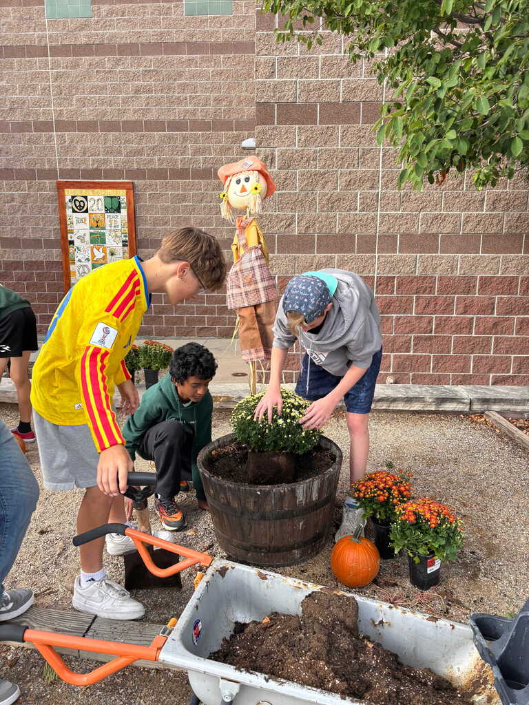 Middle School Planting