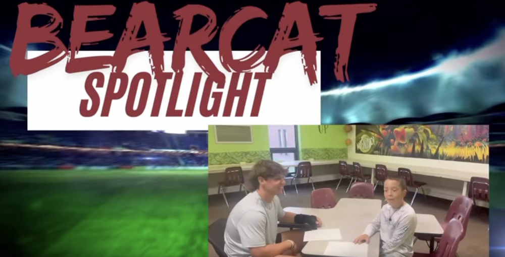 bearcat spotlight video interview screen grab