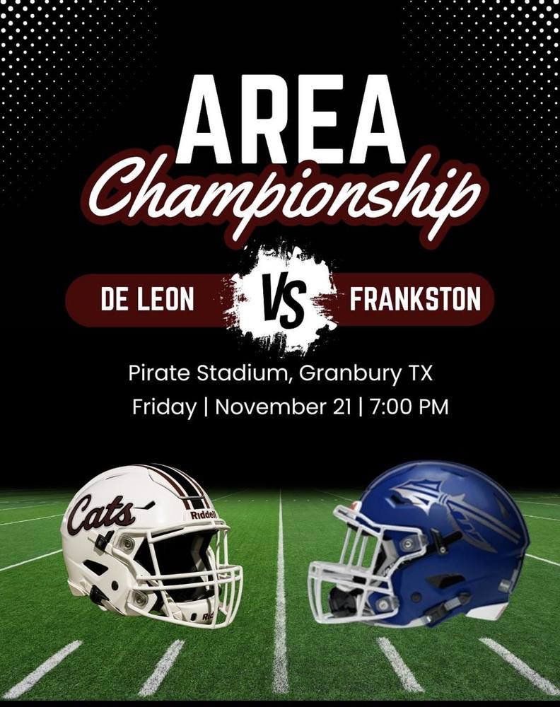 area championship game flyer against franston