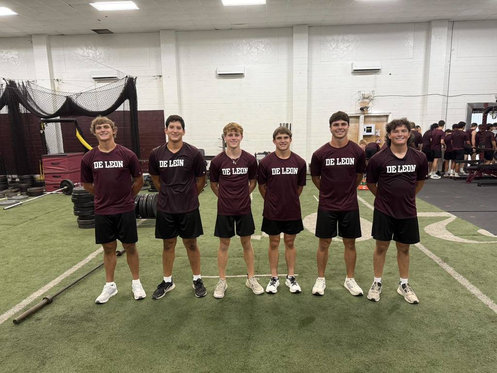 6 team captions of varsity football 