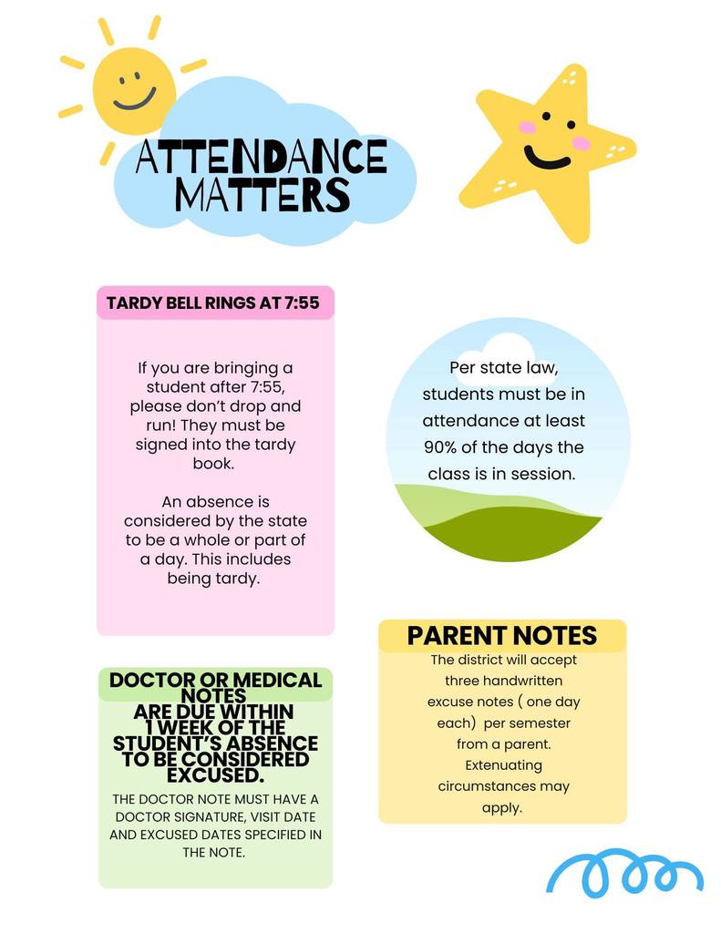 attendance matters flyer