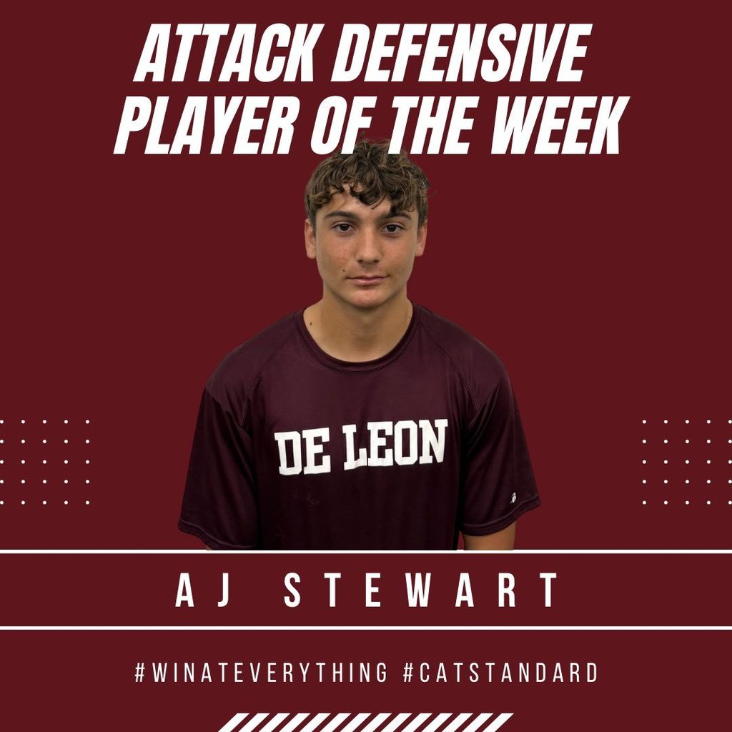 attack defensive player of the week