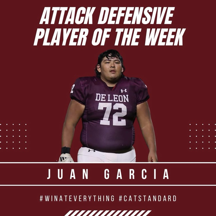 attack defensive player of the week