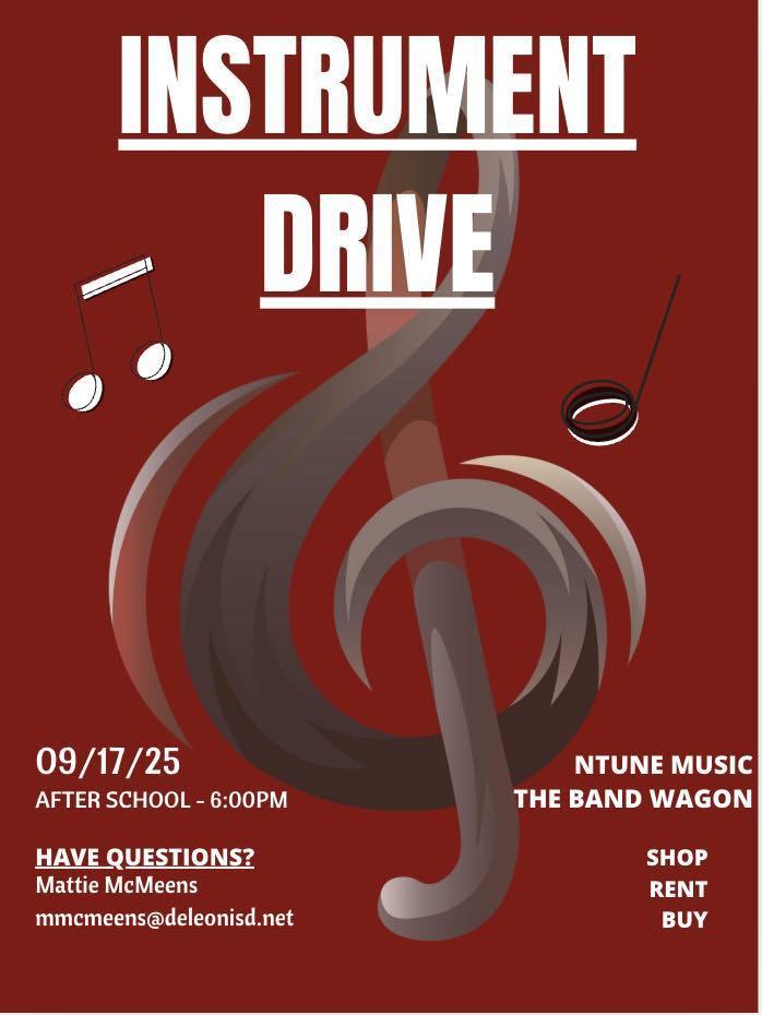 instrument drive flyer