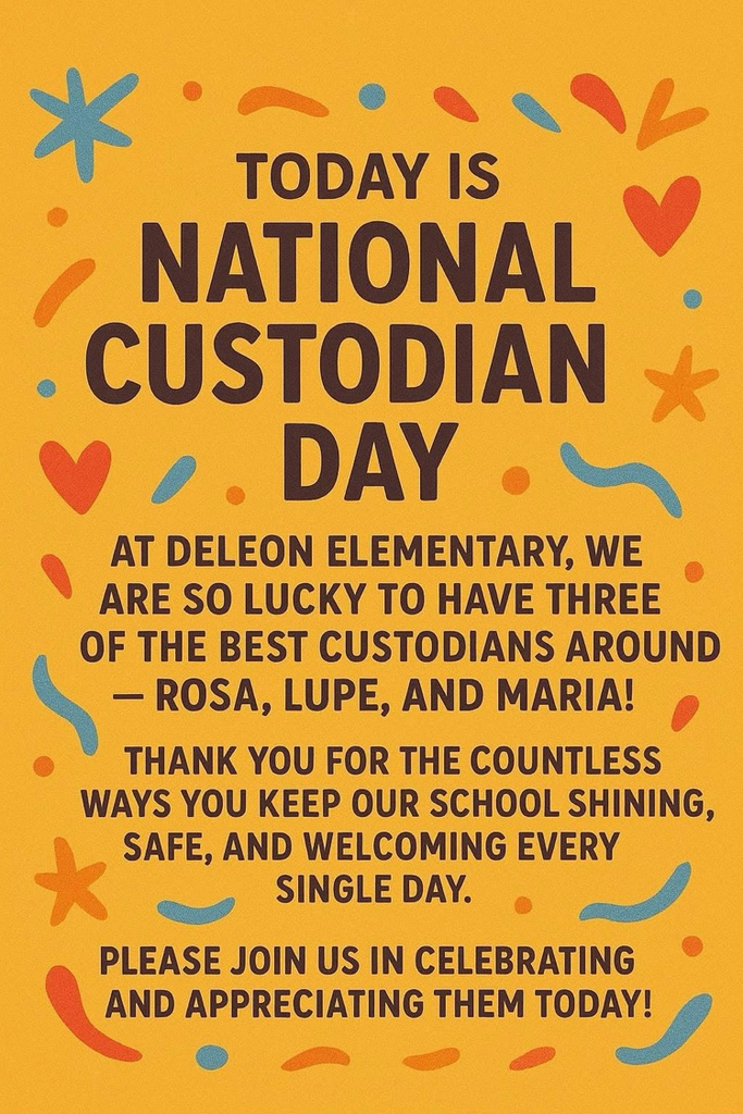 national custodian day flyer