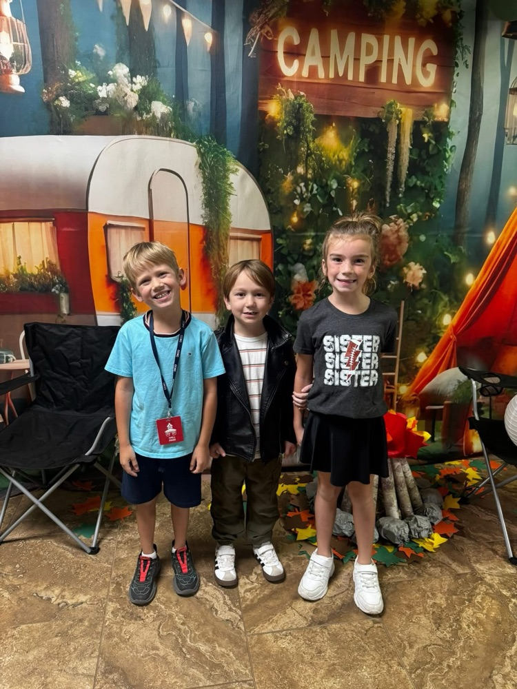 three student campers of the week