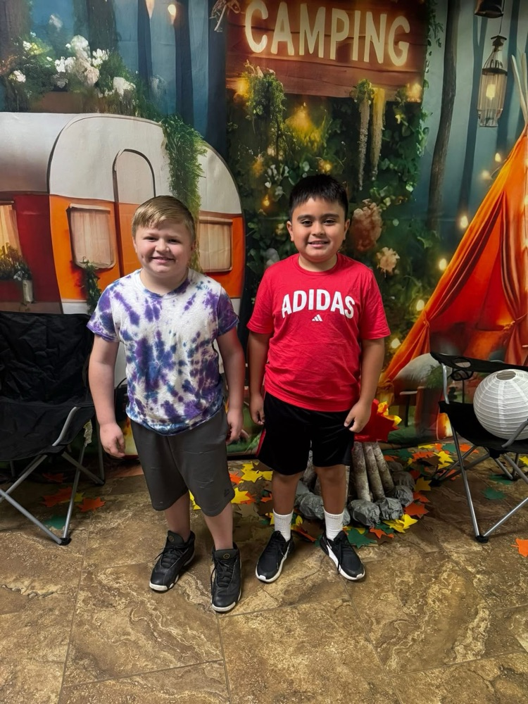 two student campers of the week