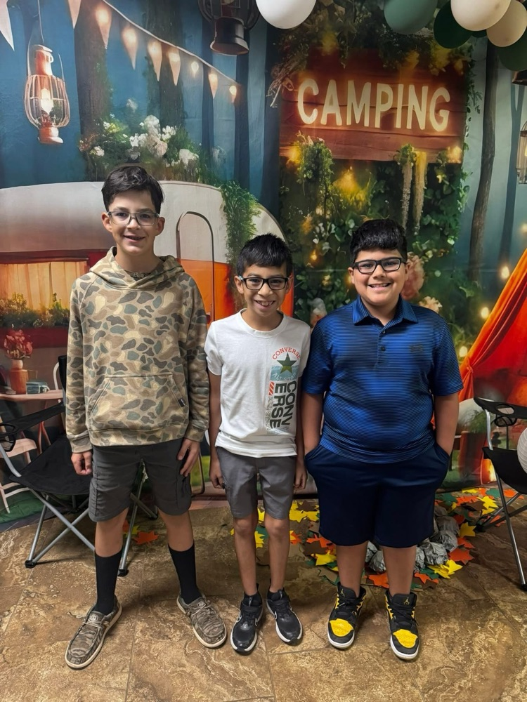 three student campers of the week