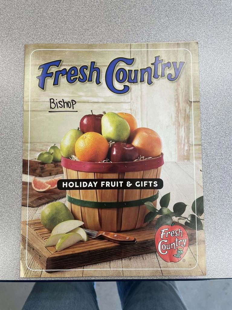 fresh country holiday fruit and gifts order booket
