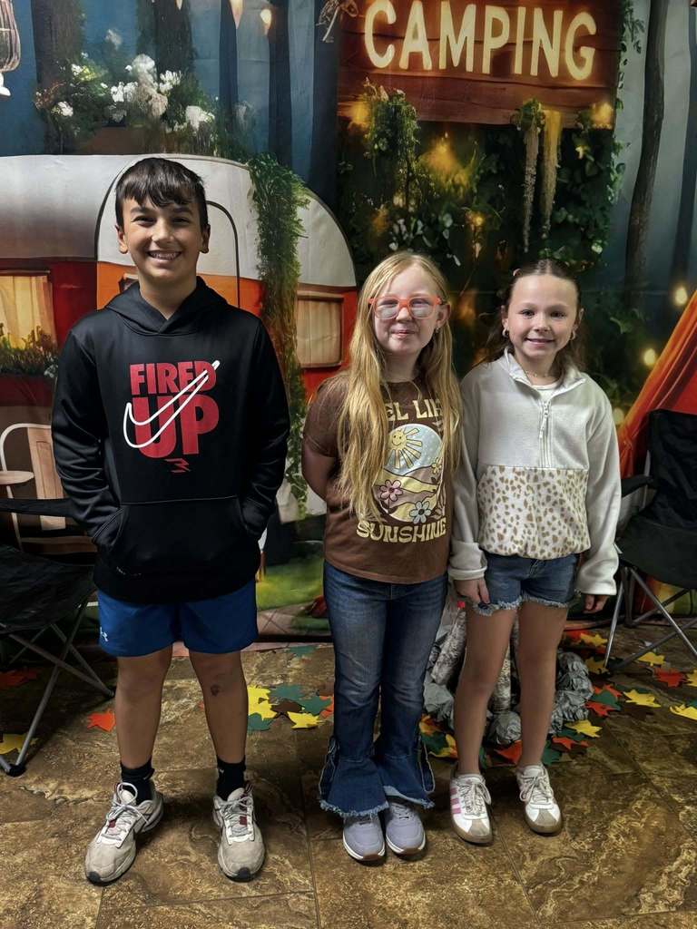 three happy campers of the week