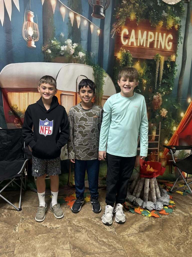 Three Happy Campers of the week!