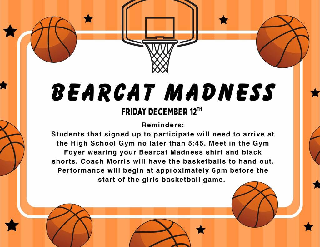bearcat madness flyer