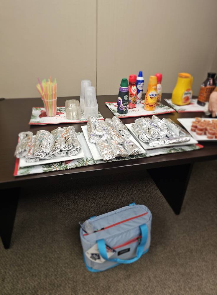 breakfast burrito bar