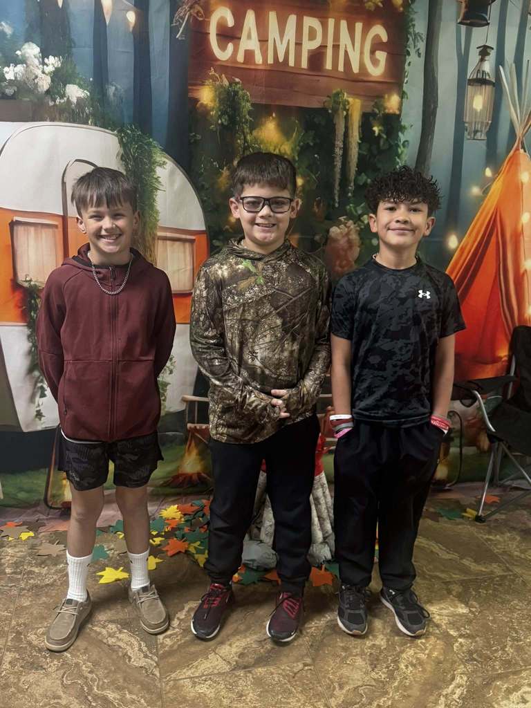 three campers of the week