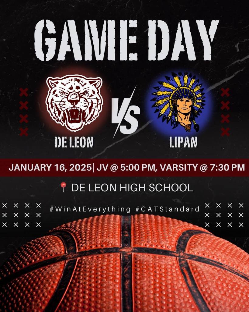 boys basketball game day flyer verses lipan