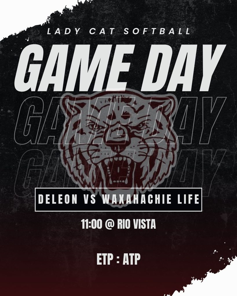 game day graphic vs waxahachie life in rio vista at 11 am