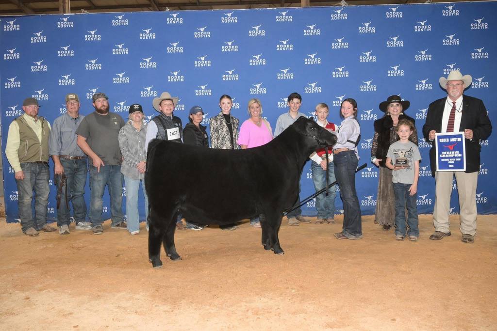 ffa member and family at austin rodeo stock show