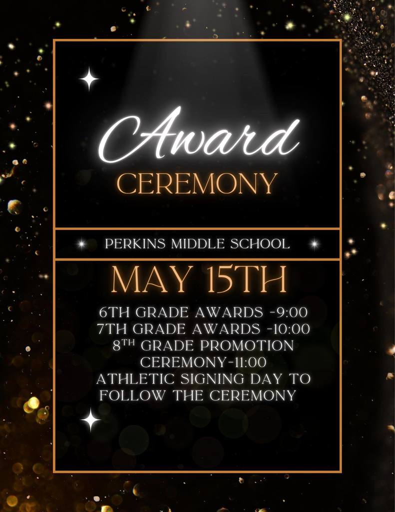 award ceremony may 15th text graphic