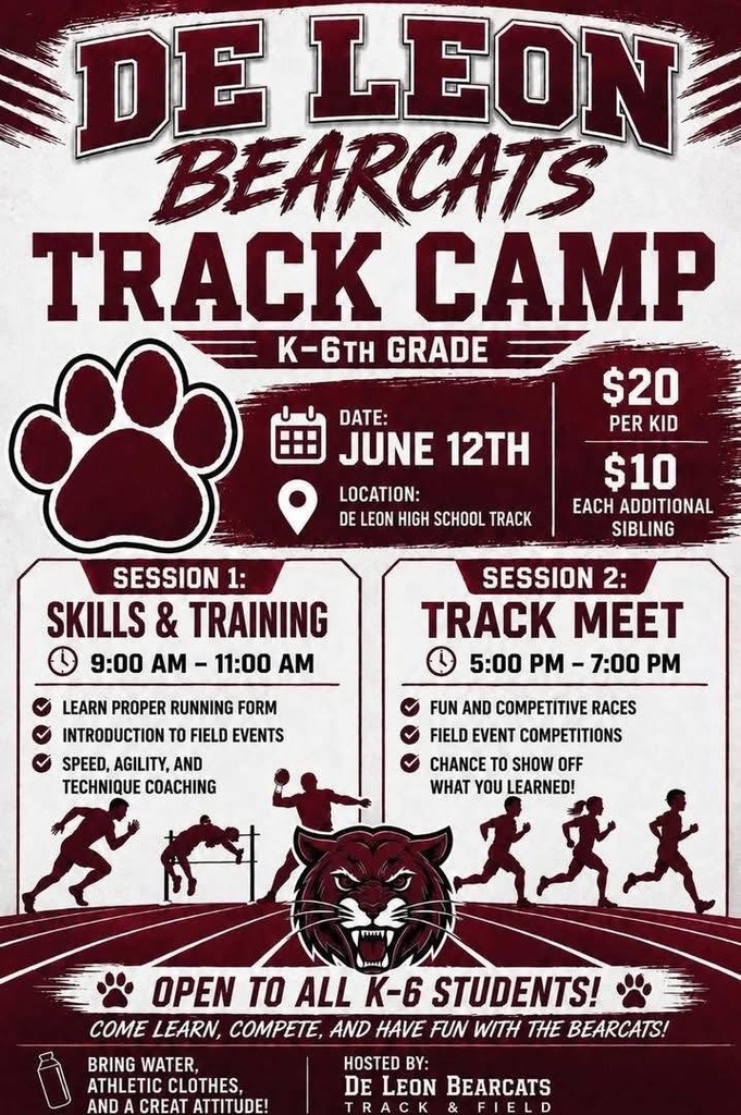 Track camp flyer update