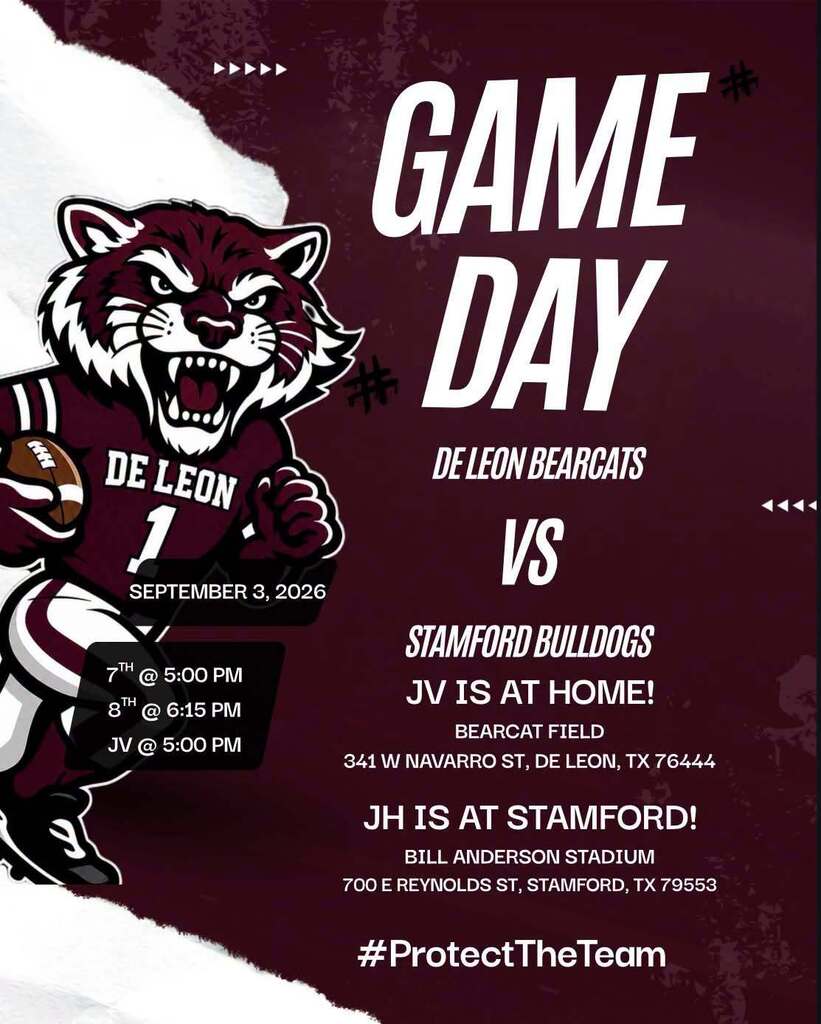 game day flyer for jv and jh games today