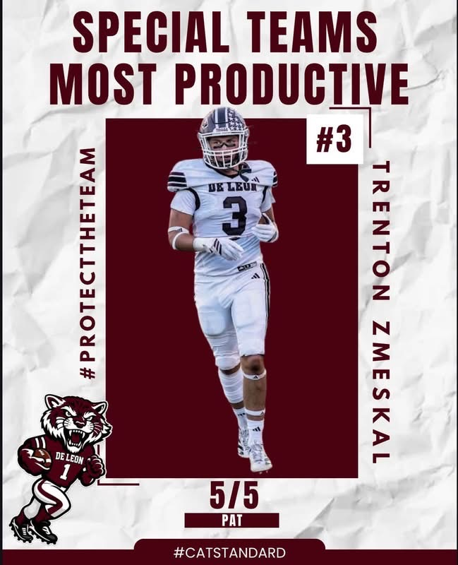 special teams most productive Trenton zmeskal