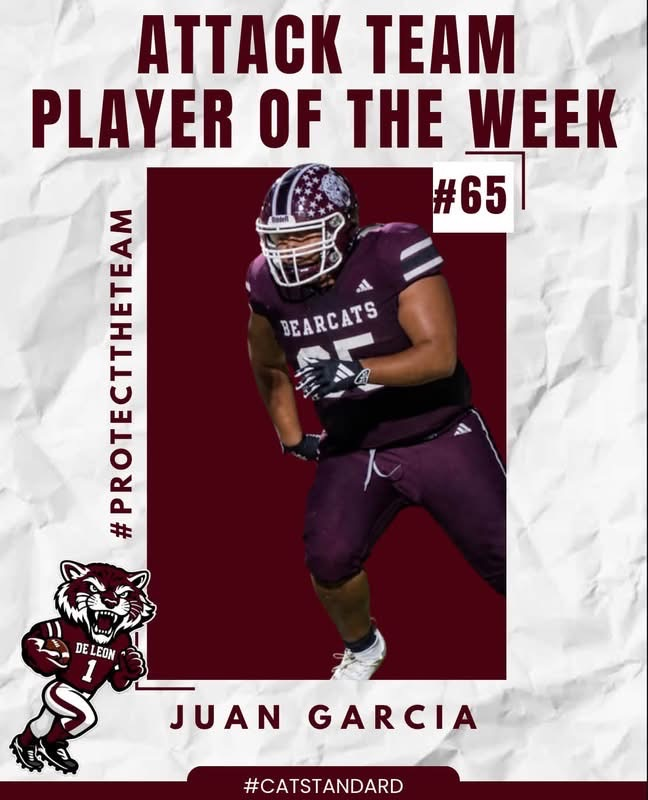 attack team player of the week Juan Garcia