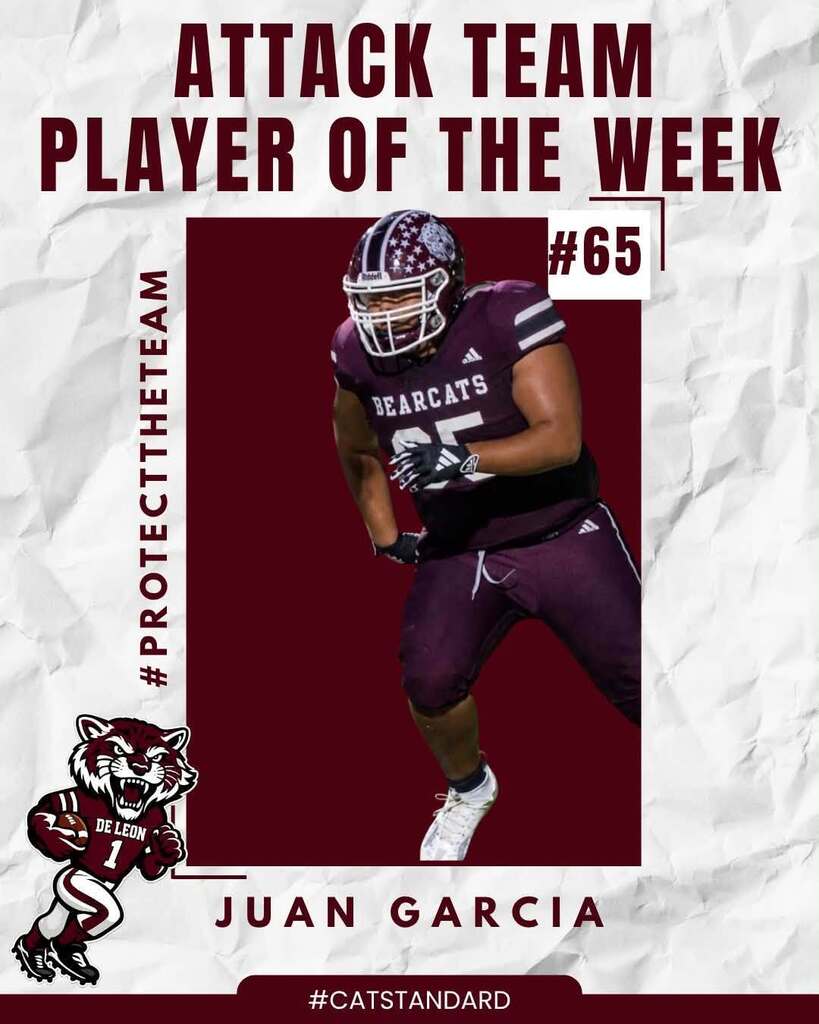 attack team player of the week juan garcia