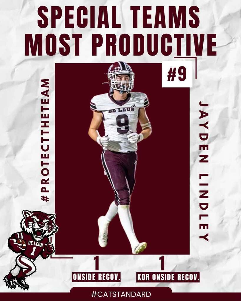 special teams most productive jayden lindley