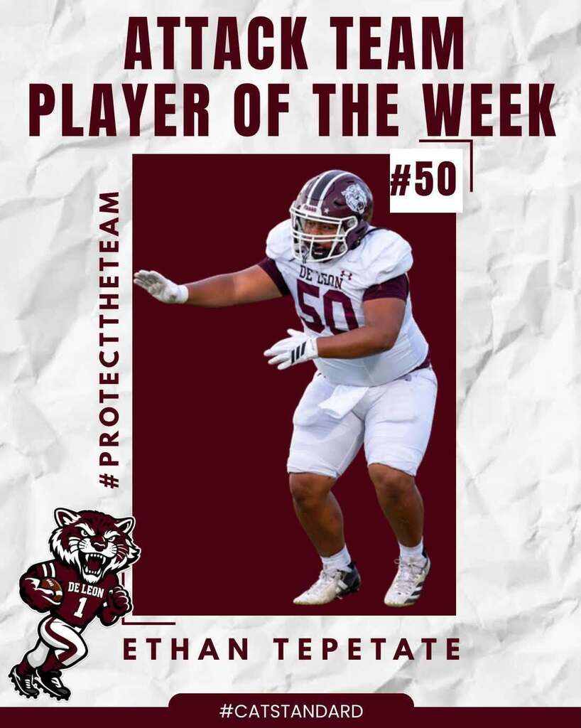 attack team player of the week ethan tepetate