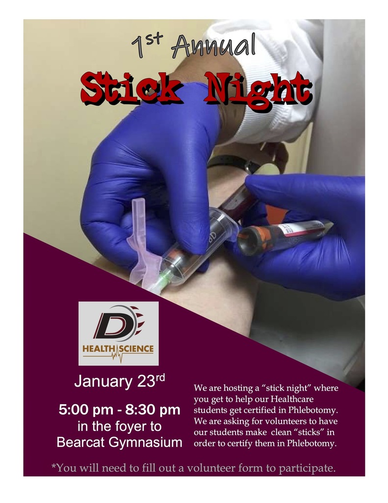 1st annual stick night flyer