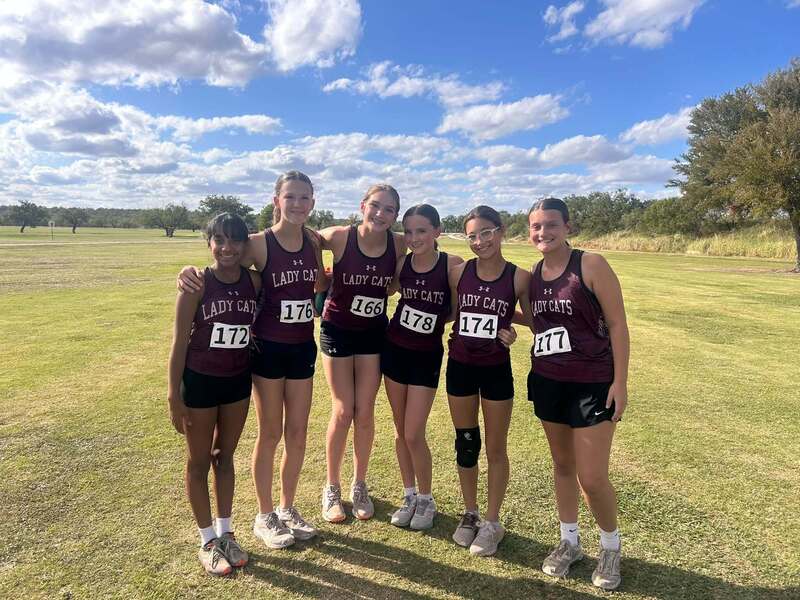 junior high girls cross country group pic