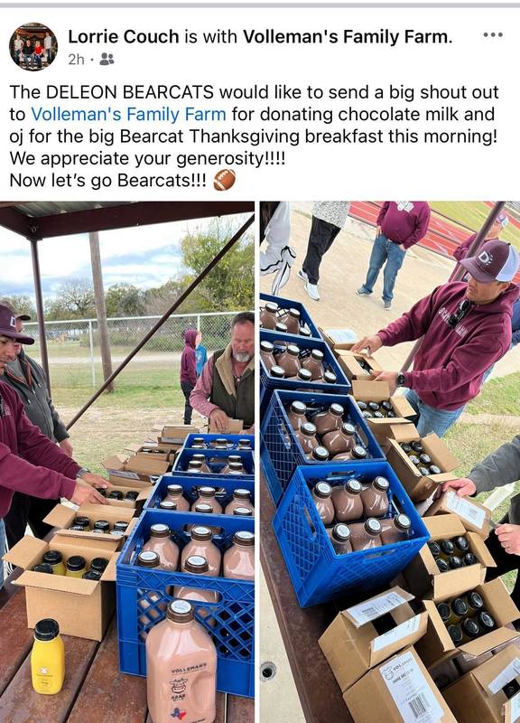 milk donation appreciation facebook post