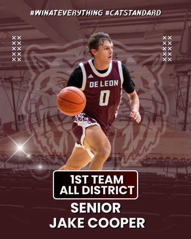 1st team all district senior jake cooper